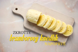 Bramborový knedlík recept