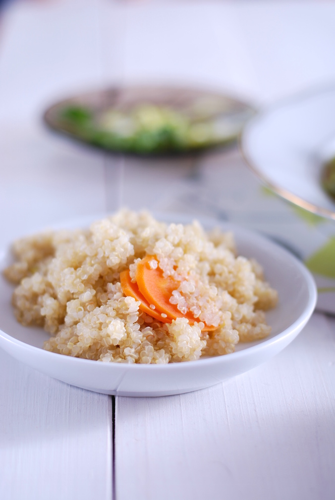 Dušená quinoa