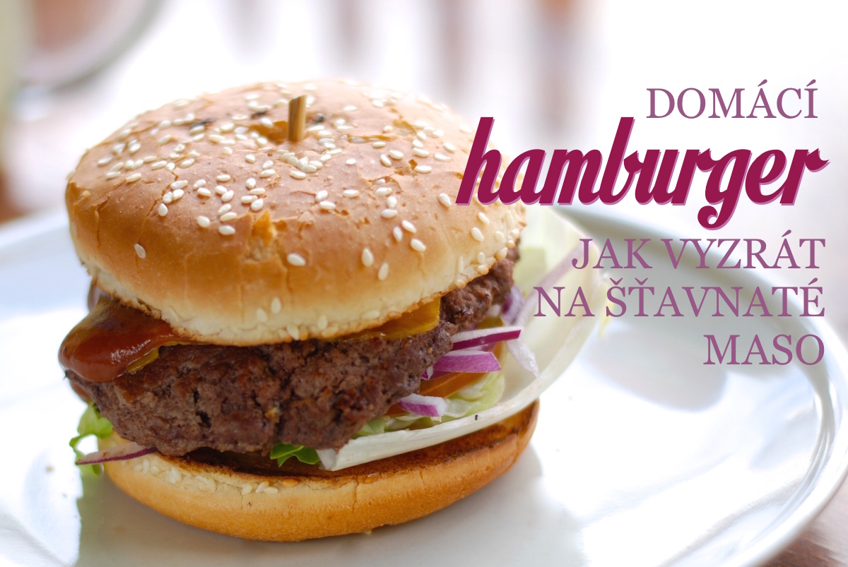 Jak udělat hamburger na pánvi?