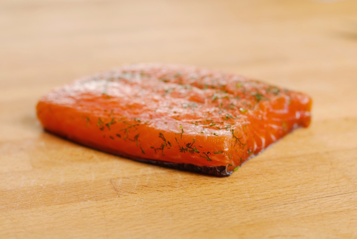 hotový gravlax