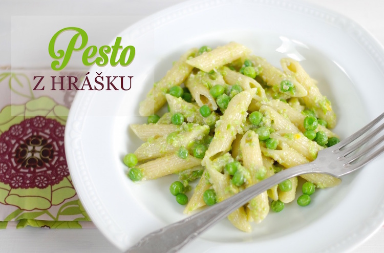 hráškové pesto