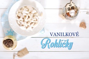 vanilkové rohlíčky