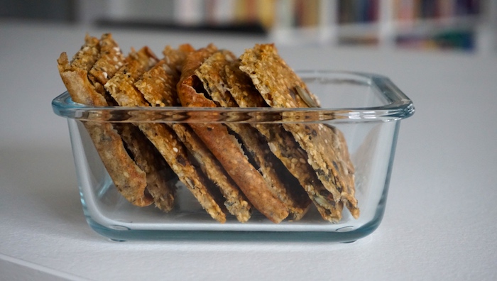 knäckebrot po upečení