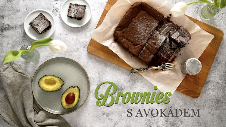 avokádové brownies