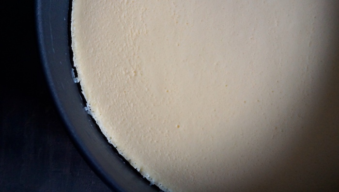 vychladlý cheesecake