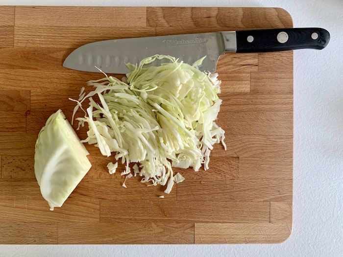 Jak nakrájet zelí na Coleslaw?