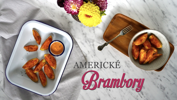 americké brambory