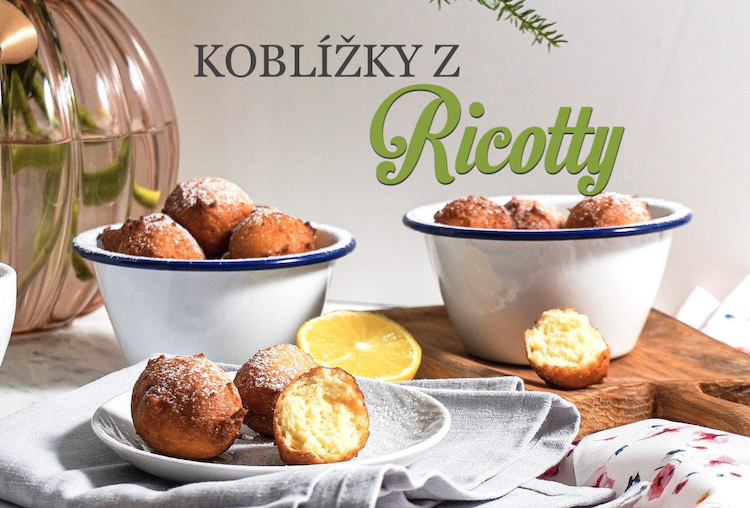 ricottové koblížky