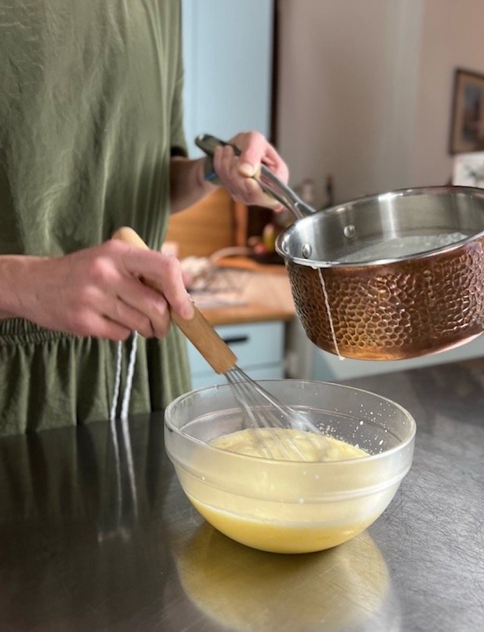 crème brûlée příprava krému