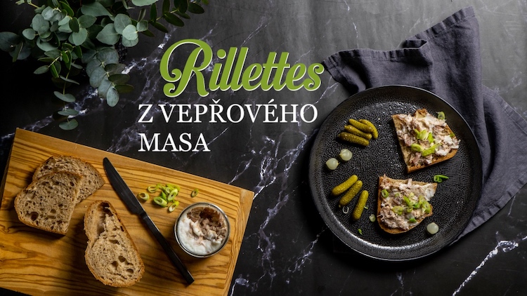 vepřové rillettes