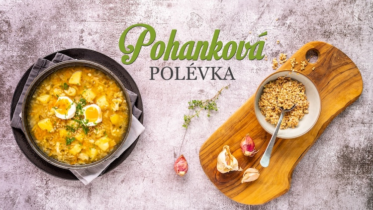 polévka s pohankou