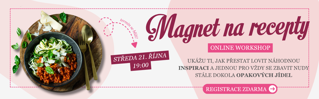 Magnet na recepty workshop říjen 2026