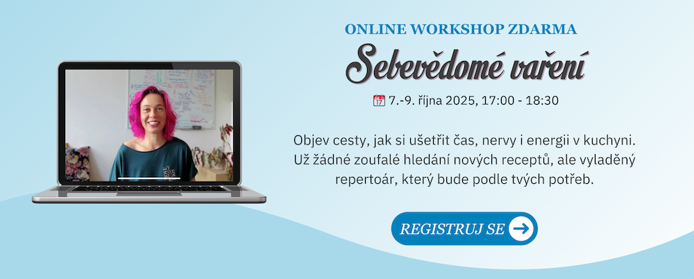 Sebevědomé vaření workshop Florentýna říjen 2025
