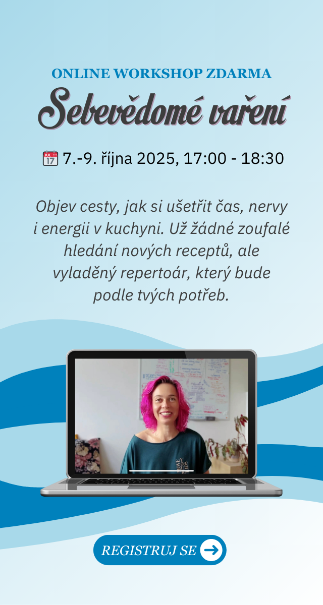 Sebevědomé vaření workshop Florentýna říjen 2025
